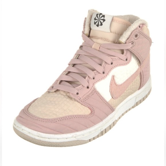 Nike Shoes - Nike Dunk High LX Next Nature 'Toasty - Pink Oxford' Wedge Sneakers